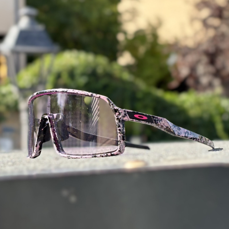 Sutro Black Pink Splatter Prizm Low Light