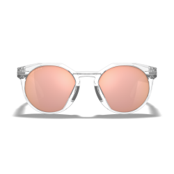 HSTN Polished Clear Prizm Rose Gold
