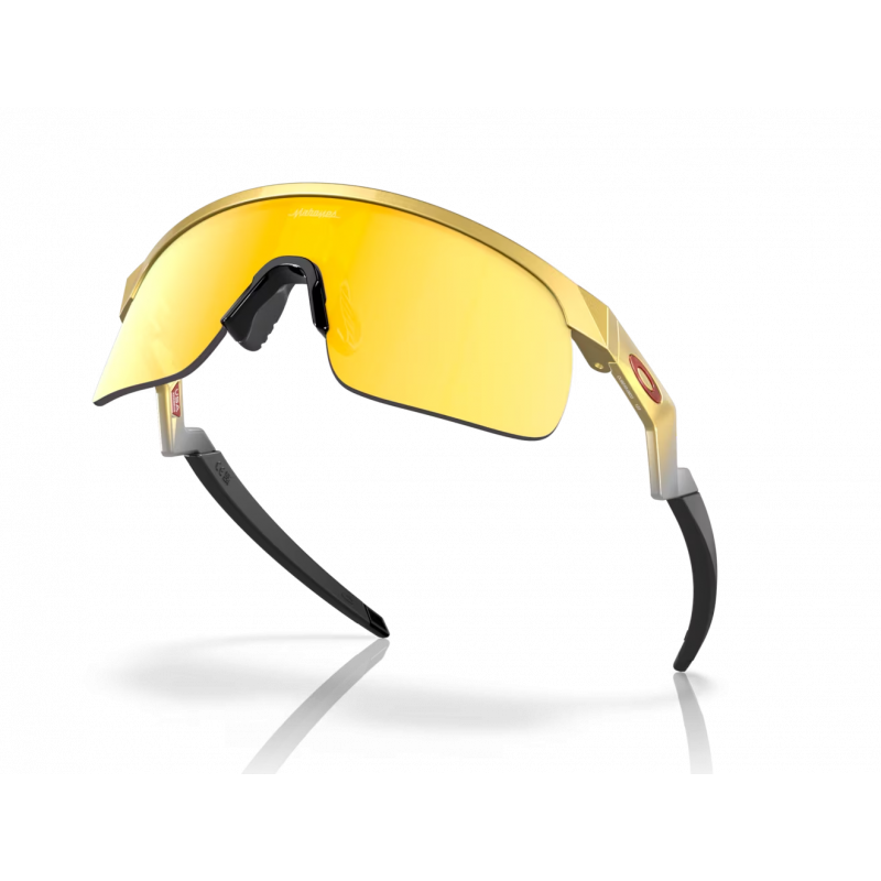Oakley Resistor Patrick Mahomes II Gold Prizm 24K Kids Eyewear / Ref:  OJ9010-0823