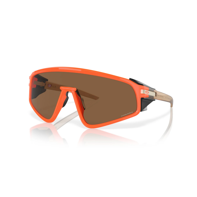 Oakley Latch Panel Neon Orange Prizm Bronze