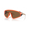 Oakley Latch Panel Neon Orange Prizm Bronze