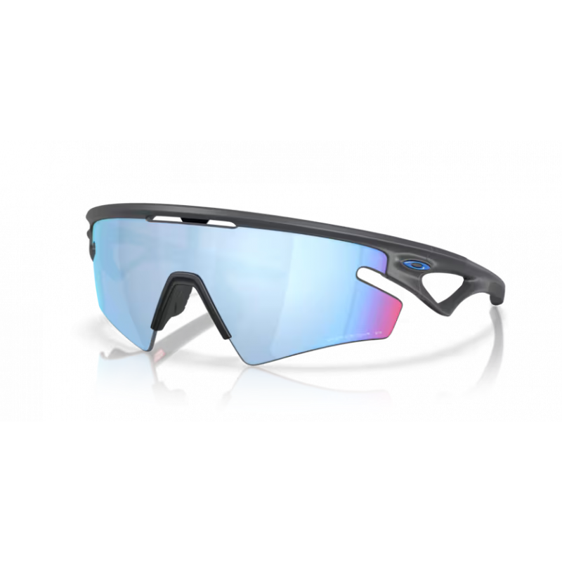 Oakley Sphaera Slash Matte Carbon Prizm Deep Water Polarized