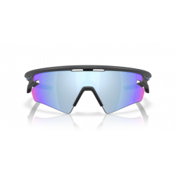 Oakley Sphaera Slash Matte Carbon Prizm Deep Water Polarized