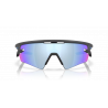 Oakley Sphaera Slash Matte Carbon Prizm Deep Water Polarized