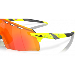 Encoder Strike Vented Inner Spark Collection - Matte Tennis Ball Prizm Ruby