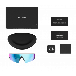 Oakley Meta Vanguard White Prizm Sapphire