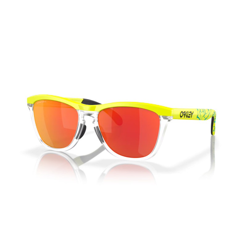 Oakley Frogskins™ Range Inner Spark Collection - Matte Tennis Ball Prizm Ruby