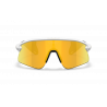 Oakley Custom Stunt Devil Matte White Prizm 24k