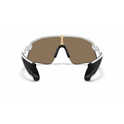 Oakley Custom Stunt Devil Matte White Prizm 24k