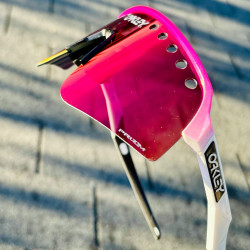 Oakley Custom Sutro Lite Sweep Pink Fade Prizm Road Vented