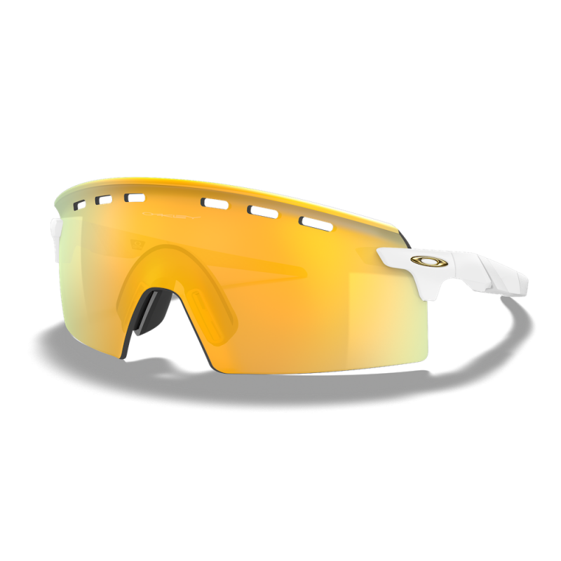 Oakley Custom Encoder Strike Vented Matte White Prizm 24k
