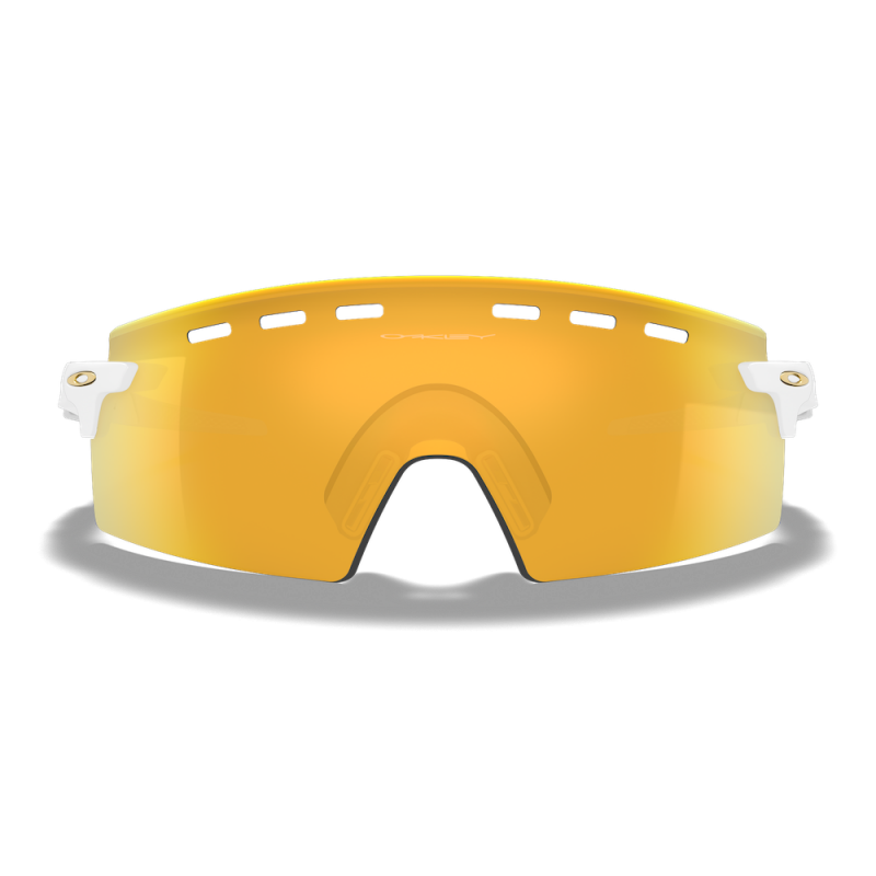 Oakley Custom Encoder Strike Vented Matte White Prizm 24k