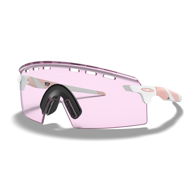 Oakley Custom Encoder Strike Vented Pink Milkshake Prizm Low Light