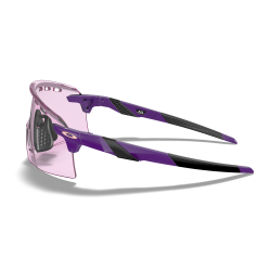 Oakley Custom Encoder Strike Vented Matte Electric Purple Prizm Low Light