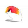 Oakley Custom Encoder Strike Vented Matte White Prizm Ruby