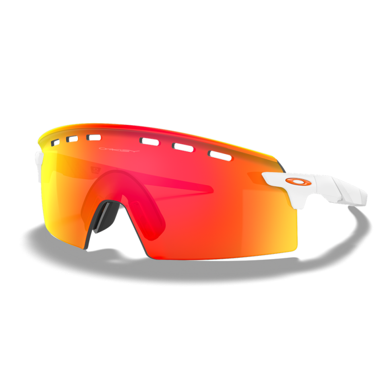 Oakley Custom Encoder Strike Vented Matte White Prizm Ruby