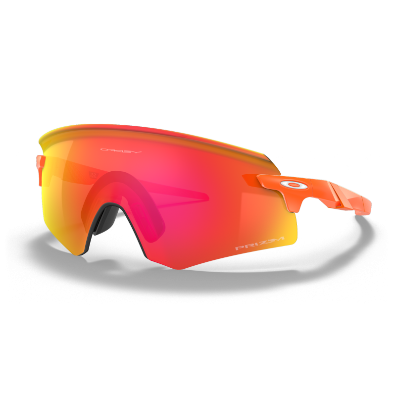 Oakley Custom Encoder Matte Neon Orange Prizm Ruby