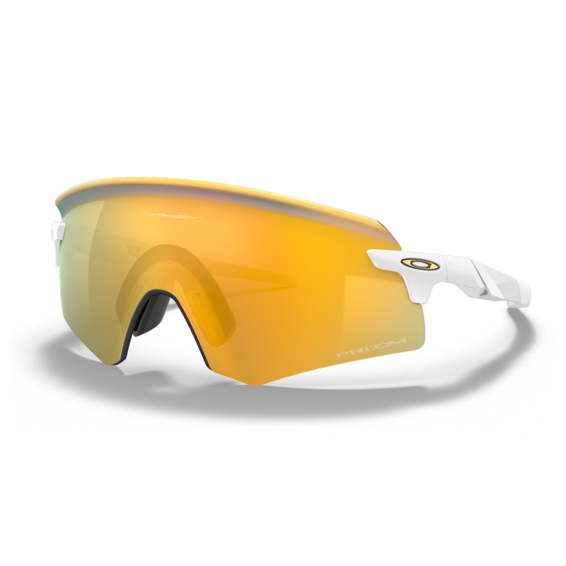 Oakley Custom Encoder Matte White Prizm 24k