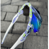 Radar Ev Path  Lila Neon Lime Green Splatter Prizm Sapphire