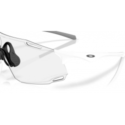 Cybr Dyno Matte White Clear Black Iridium Photochromic
