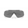 Cybr Dyno Matte White Clear Black Iridium Photochromic