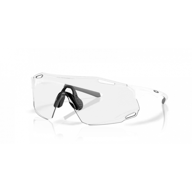 Cybr Dyno Matte White Clear Black Iridium Photochromic